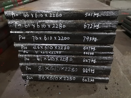 P20 /1.2311-Hardened HRC28-32 Tool Steel Plate 10-450mm Thickness Stock