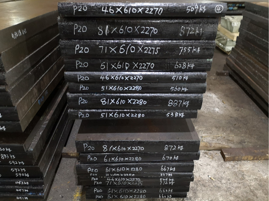 1.2311 P20 Steel Flat Bar Thickness 10-300mm Of Plastic Mould Steel
